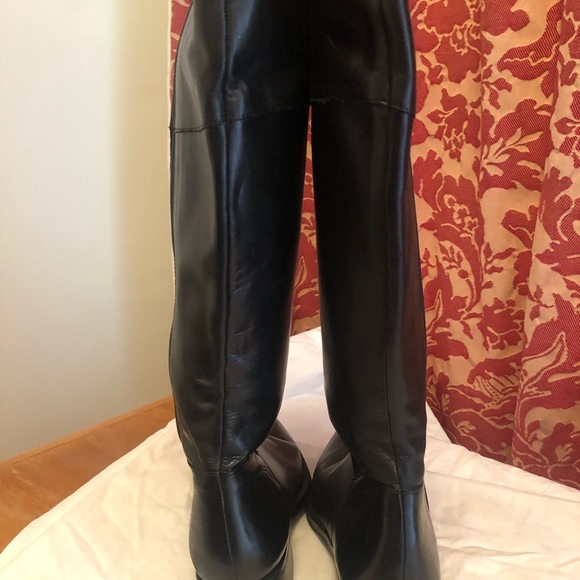 Ladies tall leather boot - Picture 5 of 6